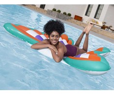Bestway Inflatable beach mattress - large water lounger BUTTERFLY 193x176cm 43963