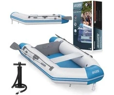 Force Bestway Pripučiama valtis CASPIAN 230x130x33cm - irklų komplektas + pompa 65046