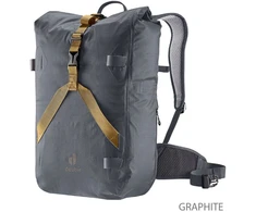 Dviračio kuprinė - Deuter Amager 25+5 grafito spalvos