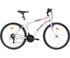 Dviratis miesto Bottari Milano, 26 „, baltas/rožinis
