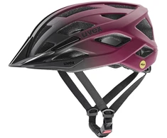 Šalmas Uvex i-vo 2 MIPS cranberry-juodas matt-56-60CM