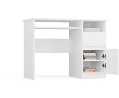 Top E Shop PORTO Desk Right Baltas