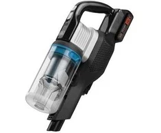 Dulkių siurblys Black &amp; Decker Juodas &amp; Decker BHFEB520D1-QW stick vacuum/electric broom Baterija Dry Cyclonic Bagless Juodas, Sidabrinis, Transparent 2 Ah
