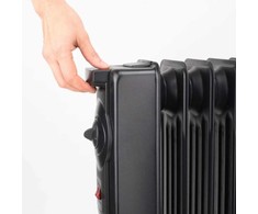 Black &amp; Decker juodas+decker Juodas &amp; Decker BXRA2000E oil-filled radiator