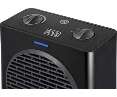 Black &amp; Decker juodas+decker Juodas &amp; Decker BXSH1500E PTC fan heater