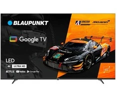 Televizorius TV Blaupunkt 65UGC5500S 65" 4K Ultra HD DLED Google TV WiFi Bluetooth Juodas