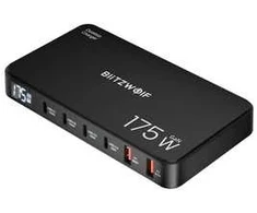 Blitzwolf BW-S30 6 viename įkrovimo stotelė, 4xUSB-C + 2xUSB, 175W