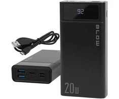 Blow Išorinė baterija 20000mAh PD PB20F JUODA