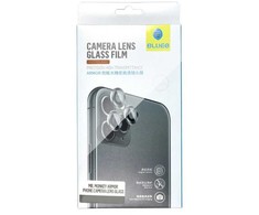 5D Mr. Monkey Armor fotoaparato stiklas – iPhone 11/12/12 mini melyna