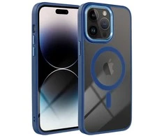 Dėklas Oem Case for iPhone 17 AIR Color Edge Mag Cover compatible with MagSafe mėlynas