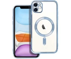 OEM dėklas, skirtas „iPhone 11“ su „Electro Mag“ dangteliu, suderinamas su „MagSafe“ mėlynas
