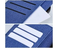 Dėklas Oem Flip case for iPhone 16 PRO MAX Gomma Book mėlynas