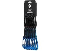 Black Diamond Juodas Diamond Užrakinamas Karabinas - Juodas Diamond Hotforge Hybrid D-Formos 6 Vnt. Mėlyna