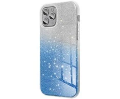 Dėklas Forcell Oem Case for iPhone 7 PLUS / 8 PLUS Shining transparent mėlynas