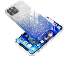 Forcell Originalus iPhone 7 PLUS / 8 PLUS dėklas, blizgus permatomas mėlynas