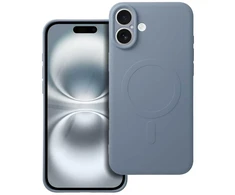 Dėklas Oem Case for iPhone 17 AIR Silicone Mag Cover compatible with MagSafe light mėlynas
