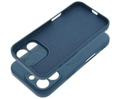 OEM dėklas, skirtas „iPhone 16 PRO“ silikoniniam „Mag“ dėklui, suderinamas su „MagSafe“ (fotoaparato apsauga) mėlynas