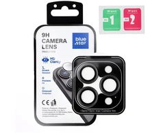 BlueStar Blue Star Camera Lens Protector Mėlynas STAR Easy Install for IPHONE 15 PRO / 15 PRO MAX juodas