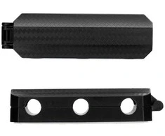 BlueStar Blue Star PJ-OCZ5 magnetic self-adhesive organizer for 3 cables - juodas (2 pcs.)