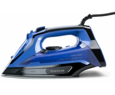 Garų Lygintuvas - Taurus 3000 W, Keraminis Padas, Juoda/Mėlyna
