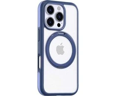 Torras Ostand R Fusion Series dėklas, skirtas iPhone 16 Pro (mėlynas)