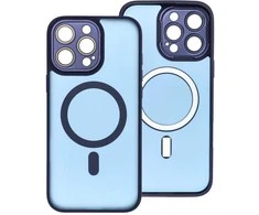 OEM dėklas, skirtas iPhone 17, Variete Mag dėklas, suderinamas su MagSafe, tamsiai mėlynas