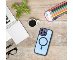 Dėklas Oem Case for iPhone 17 Variete Mag Cover compatible with MagSafe navy mėlynas