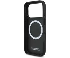 BMW M Carbon logotipo „MagSafe“ dėklas, skirtas iPhone 17 Pro – grafito spalvos