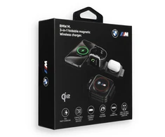 Belaidis įkroviklis 3in1 BMW M Q2 Print Logo raudonos spalvos