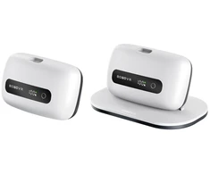 BoboVR BM60-2 6500 mAh Baterija, skirta BoboVR M3 Pro+ ir BoboVR M3, 2 vnt. su įkrovimo stotele – Baltas