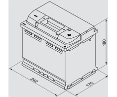 Akumuliatorius Bosch S5, 63 Ah, 610 A, 12 V