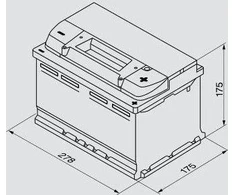 Akumuliatorius Bosch S5, 74 Ah, 750 A, 12 V