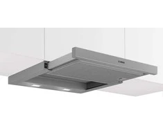 Bosch Serie 2 DFM064W55 gartraukis Semi built-in (pull out) Metallic, Sidabrinis 394 m³/h