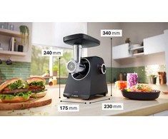 Mėsmalė Bosch Serie 4 MFWS450B mincer 500 W Juodas