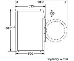 Skalbimo mašina BOSCH WAN2405BPL 8kg 1200 rpm – washing machine