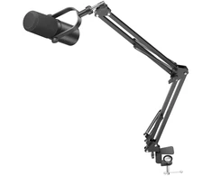 BOYA CastMic P60B studio microphone with arm, wired USB XLR - juodas