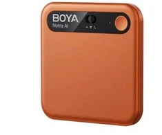 Ausinės BOYA Notra Voice Recorder with AI Transcription - Oranžinis