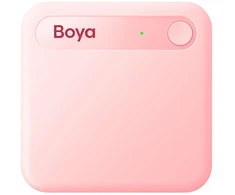 Diktofonas BOYA Notra Neo Voice Recorder with AI Transcription - Rožinė
