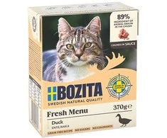 BOZITA Fresh Menu Antis padaže - šlapias kačių maistas - 370g