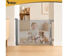 Purlov Gray Door Safety Gate