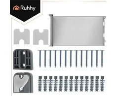 Ruhhy Gray Door Safety Gate