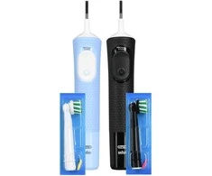Dantų šepetėlis Braun Oral-B Vitality Pro D103 Duo juoda/mėlynas