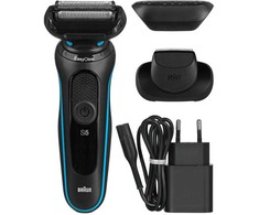 Braun | Shaver | 51-M1200s | Operating time (max) 50 min | Wet &amp; Dry | Juodas/Mint