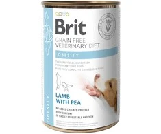 Vafo Praha Sro Brit GF Veterinary Diets konservai šunims Obesity 400g