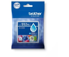Brother LC552XLC rašalo kasetė 1 vnt. Originali žydra