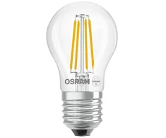 Osram 3,4W LED lemputė RETROFIT CLASSIC P, E27, skaidri, 300°, 2700K