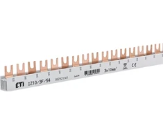 Busbar ETI IZ10/3F/54. 3P. 54 mod.. 10 mm²