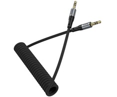 Kabelis AUX lizdas 3,5 mm į 3,5 mm lizdą Hoco 1,5 m UPA33 juodas