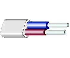 Cable Lietkabelis AVVG. 2 x 4 mm². baltas