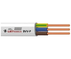 Cable Lietkabelis BVV-P. 4 x 2.5 mm². baltas